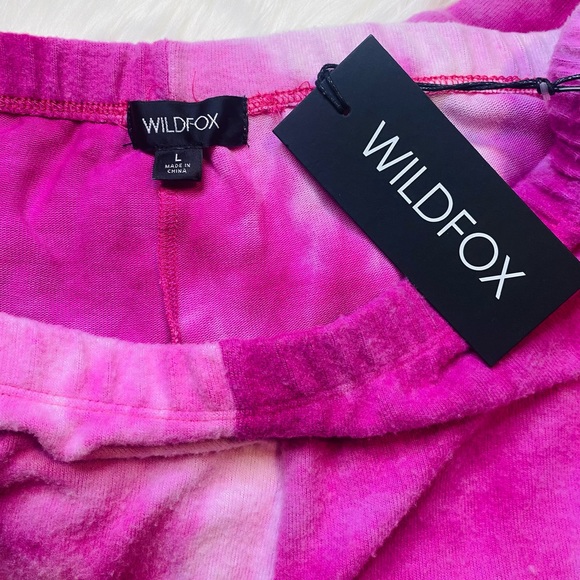 WILDFOX Love Potion Tie Dye Knox Jogger Pants - Picture 4 of 6